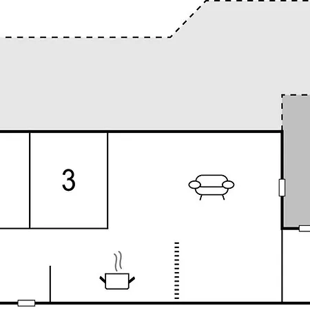 Three-bedroom In Feriehus Ebeltoft